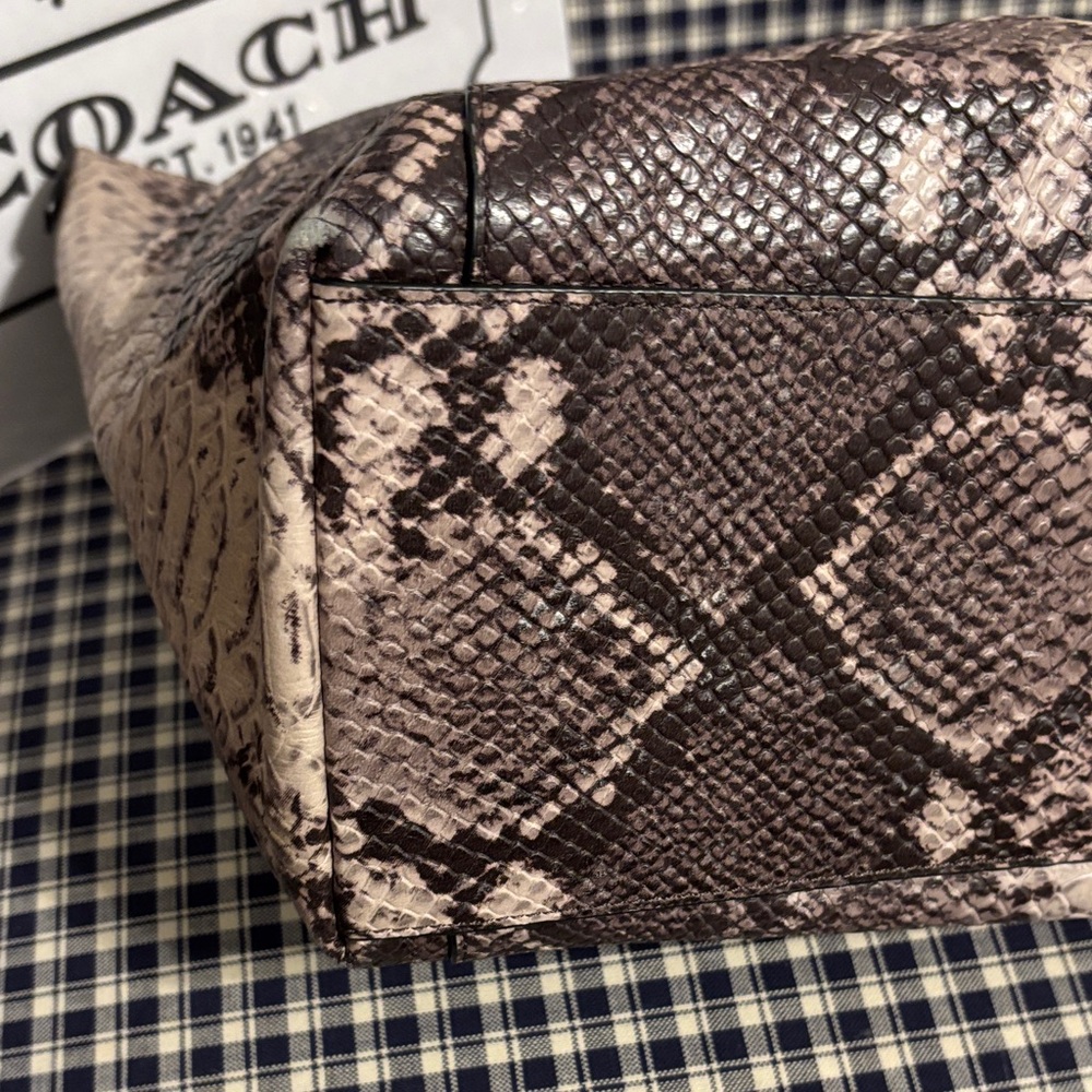 Coach Python Ava Tote Bag - image 5